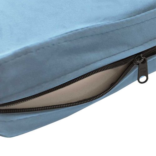  türkiz plüss kutyakanapé 72 x 45 x 30 cm