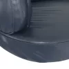  sötétkék ergonomikus műbőr kutyaágy 88 x 65 cm