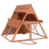  tömör fenyőfa nyúlketrec 152 x 127 x 109,5 cm