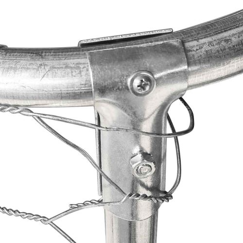  kültéri kutyakennel tetővel 600 x 200 x 150 cm