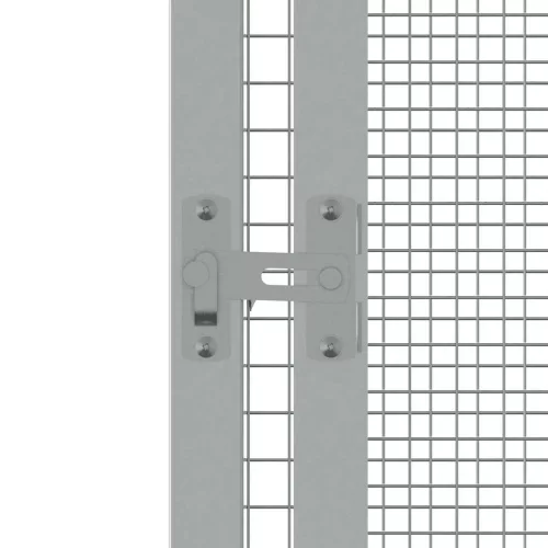  antracitszürke horganyzott acél madárketrec 213,5x217,5x211,5cm