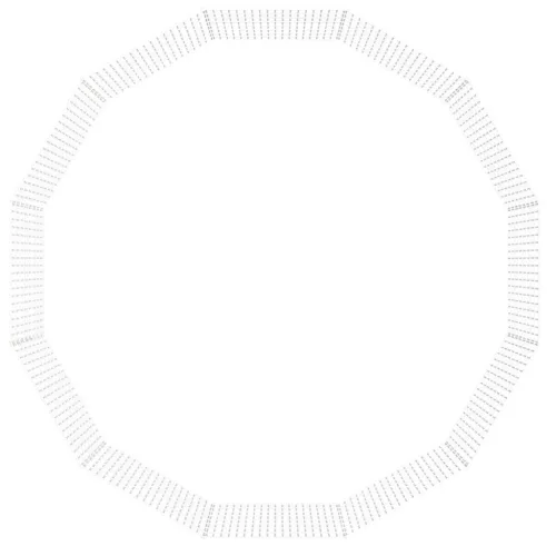  12 paneles horganyzott vas szabadon álló állatketrec 54 x 80 cm