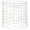  6 paneles horganyzott vas szabadon álló állatketrec 54 x 100 cm