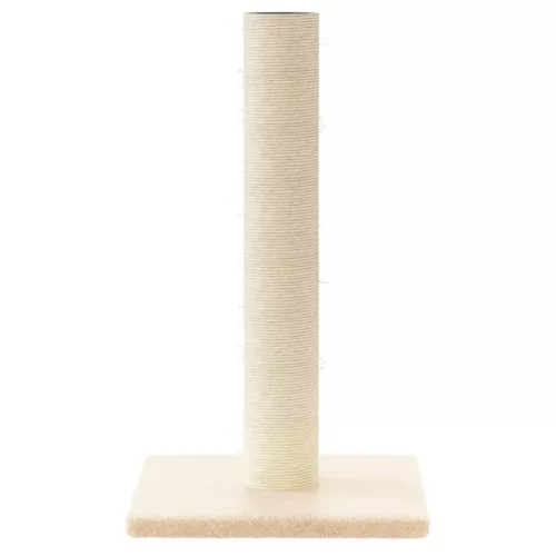 krémszínű kaparóoszlop 22 x 22 x 45 cm