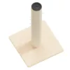  krémszínű kaparóoszlop 22 x 22 x 45 cm