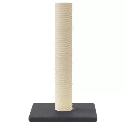  sötétszürke kaparóoszlop 22 x 22 x 45 cm