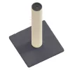  sötétszürke kaparóoszlop 22 x 22 x 45 cm