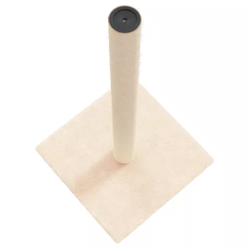  krémszínű kaparóoszlop 35 x 35 x 70 cm