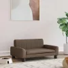  barna szövet kutyaágy 70 x 45 x 30 cm