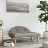  tópszínű szövet kutyaágy 70 x 52 x 30 cm