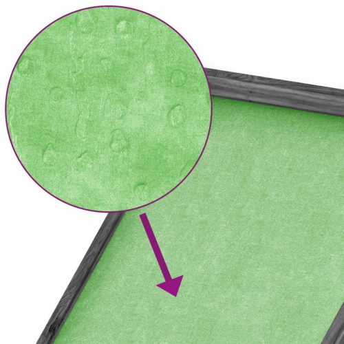  szürke tömör fenyőfa nyúlketrec 170 x 63 x 113 cm