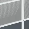  antracitszürke horganyzott acél madárketrec 215x78x200 cm