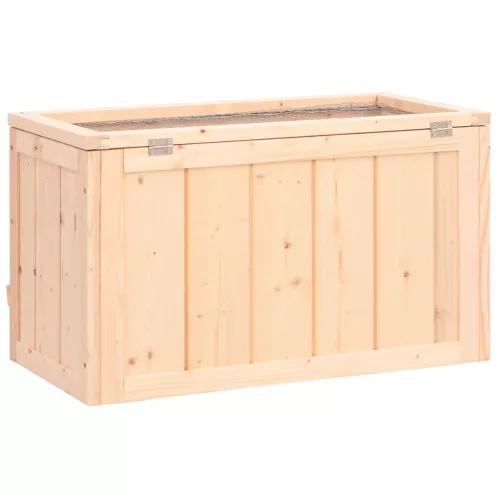  tömör fenyőfa hörcsögketrec 60 x 30 x 35 cm