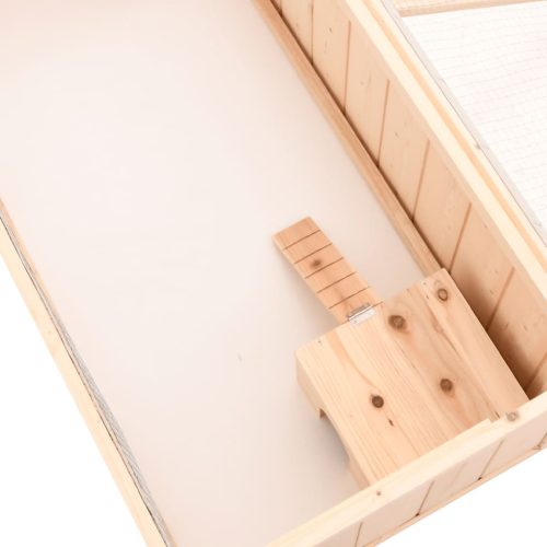  tömör fenyőfa hörcsögketrec 104x52x38 cm