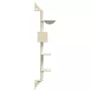  krémszínű falra szerelhető kaparófa 187 cm