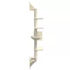  krémszínű falra szerelhető kaparófa 180 cm