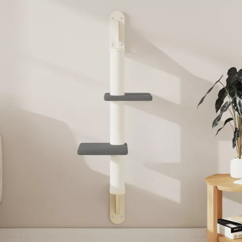  sötétszürke falra szerelhető kaparófa 108 cm