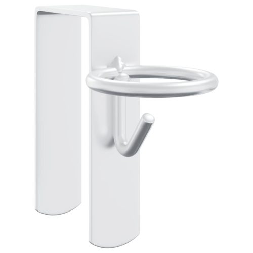  3 db hordozható ezüst acél vödörkampó