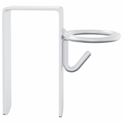  3 db hordozható ezüst acél vödörkampó