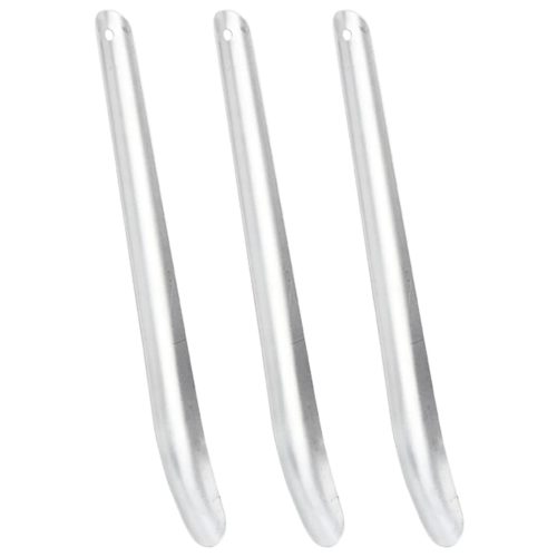  3 db ezüstszínű alumínium ló izzadságlehúzó kaparóeszköz