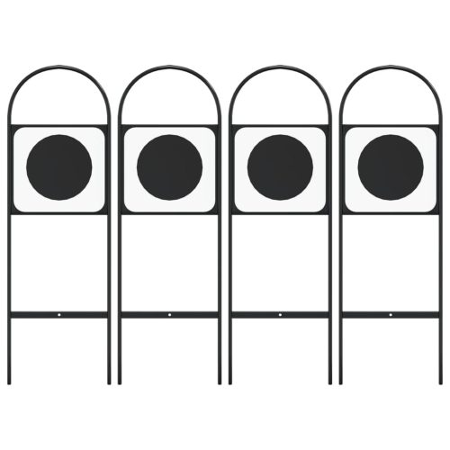  4 db acél pályabetű díjlovagláshoz