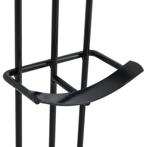  2 db fekete acél lovas díjugrató kupa