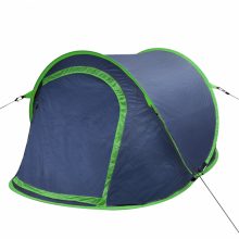 VID Két személyes pop up sátor sötétkék-zöld színben