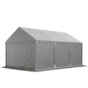   TP PROFESSIONAL 3x6m raktársátor, PVC 800 ponyvával, szürke