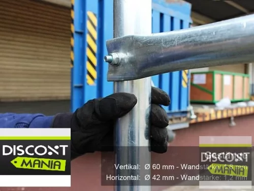 TP Everest 10x12m 3m oldalmagas raktársátor nehezen éghető PRIMEtex 2300 ponyvával, szürke