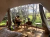 Profi szigetelt glamping sátor / dome / geodéziai sátor 6m átmérővel