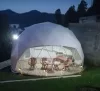 6m diameter professional insulated glamping tent