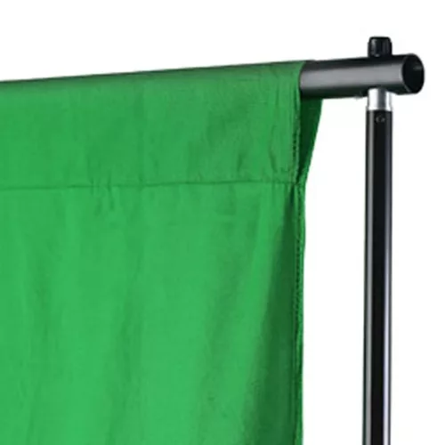  zöld pamut háttér blueboxhoz állvány nélkül 300 x 300 cm