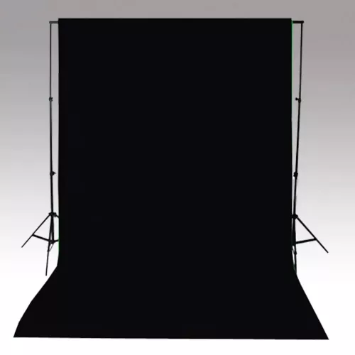  fekete pamut háttér állvány nélkül 500 x 300 cm 