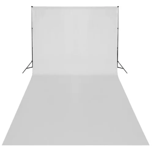  fehér pamut háttér állvány nélkül 600 x 300 cm 