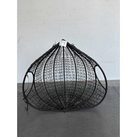 Dm kétszemélyes barna függőfotel