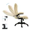  krémszínű műbőr irodaszék