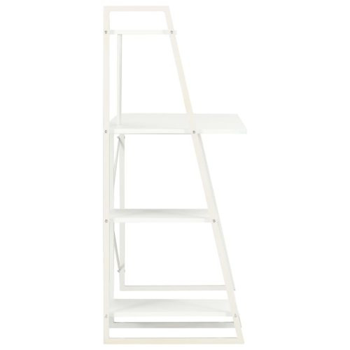  fehér íróasztal polcrendszerrel 102 x 50 x 117 cm