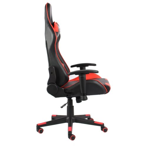  piros PVC forgó gamer szék