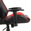  piros PVC forgó gamer szék