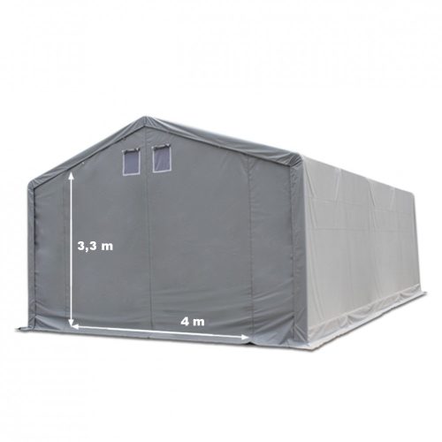 Skladišni šator 6x8m sa bočnom visinom 3m professional 550g/m2