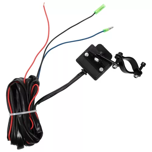 12 V-os elektromos csörlő 1360 kg szerelőlappal görgős léccel