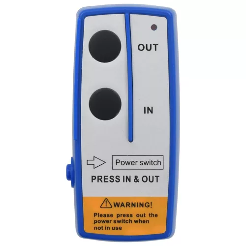  elektromos csörlő távirányítóval 12 V 2040 kg