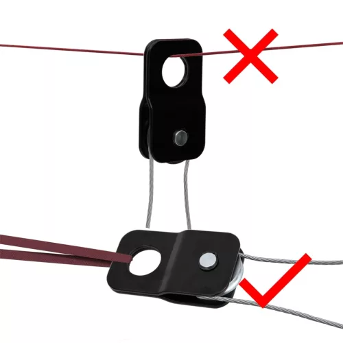  acél emelőcsiga 4 tonna