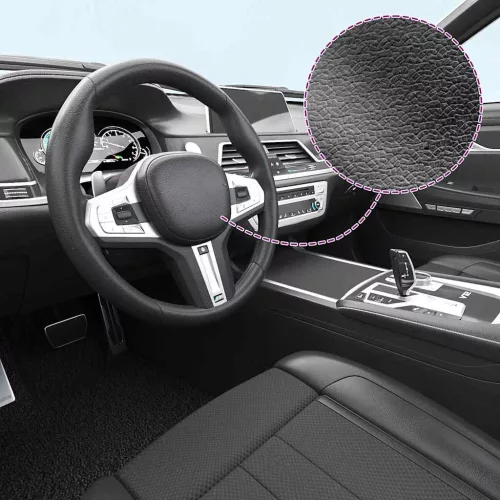  2 darab matt fekete autófólia 100 x 150 cm