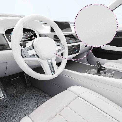  2 darab matt fehér autófólia 100 x 150 cm