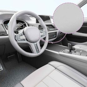  2 darab matt ezüst autófólia 100 x 150 cm