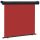 VID oldalsó terasznapellenző 160 x 250 cm - piros