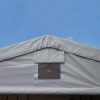 Garažni šator 3,3x4,8m-PREMIUM PVC 500g/m2-zelene boje