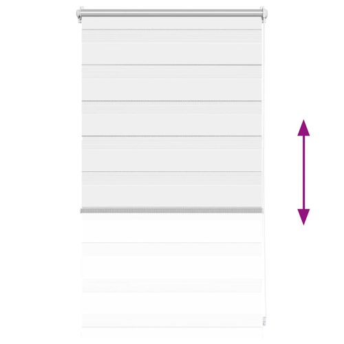 Zebra roló 47 x 100 cm-es Fehér