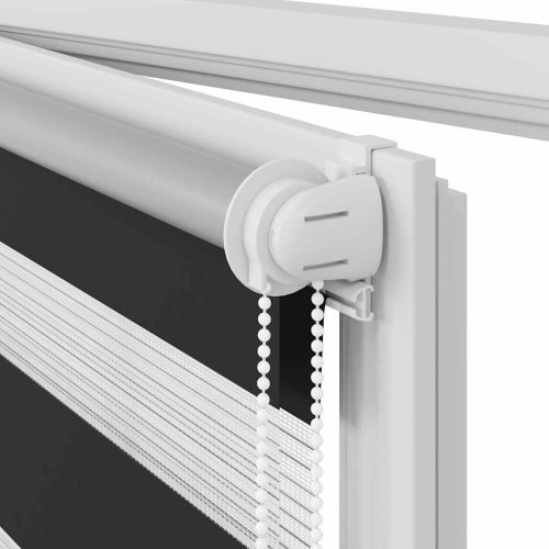 Zebra roló 60 x 120 cm-es Fekete